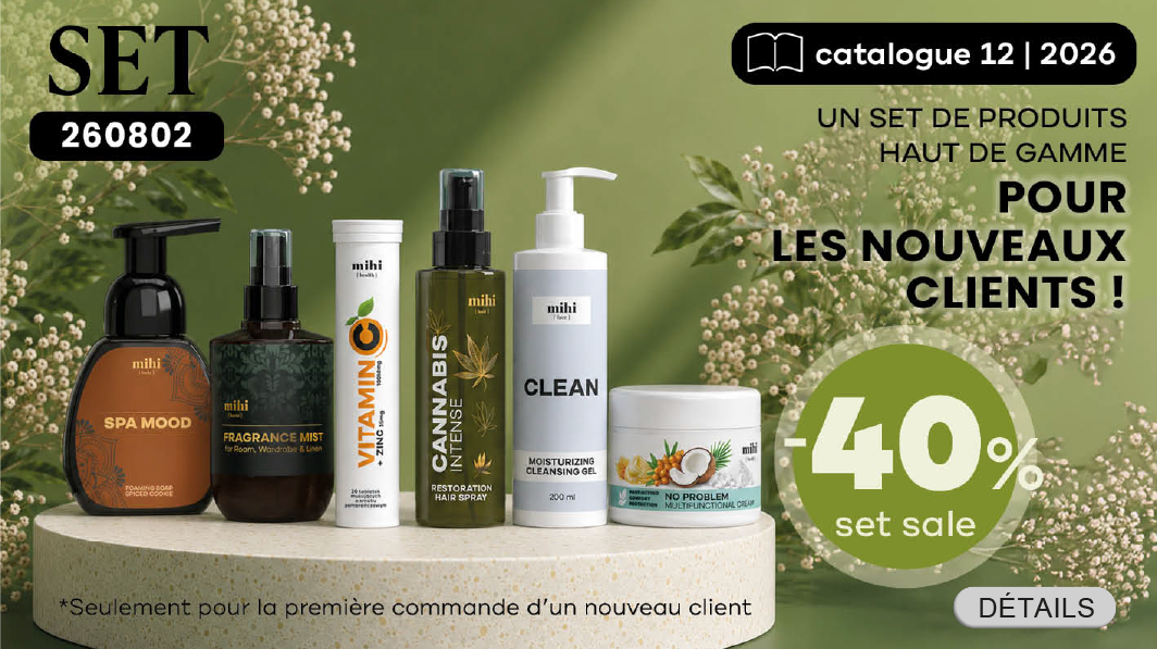 Coffret UNIQUE de produits STAR mihi pour les Nouveaux Clients en période! Pour vous simplifier au maximum le Passage de l’Étape 1, nous sommes heureux de vous présenter une offre spéciale pour les Nouveaux Clients !